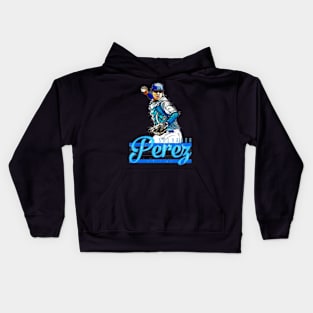 salvador perez Kids Hoodie